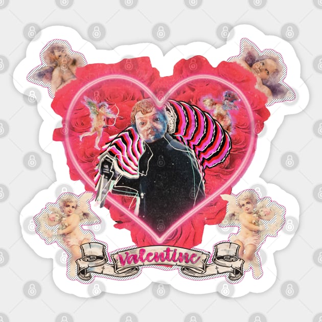 Be My Valentine Sticker by Exploitation-Vocation